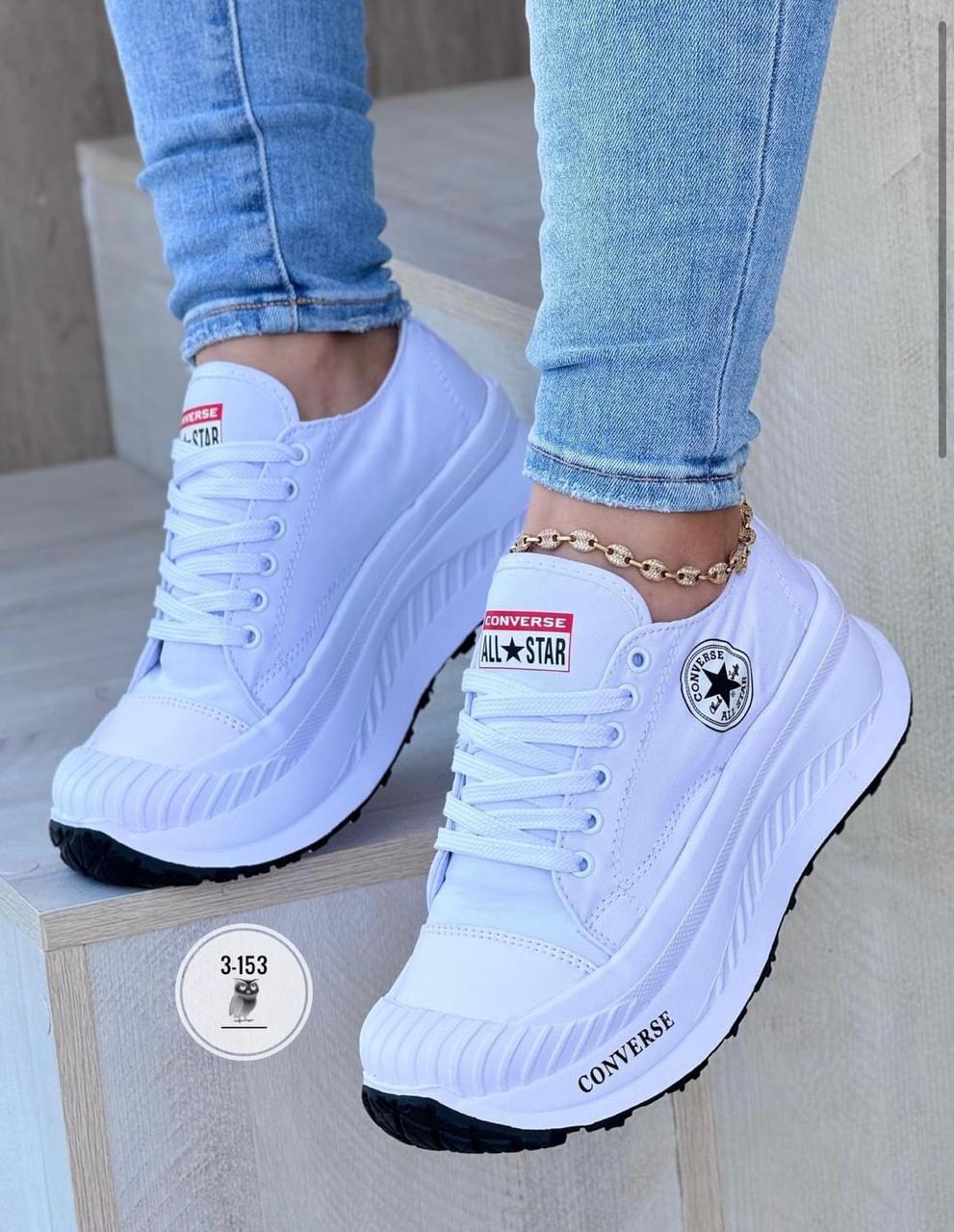 Zapatillas Converse Corte Bajo Plataforma