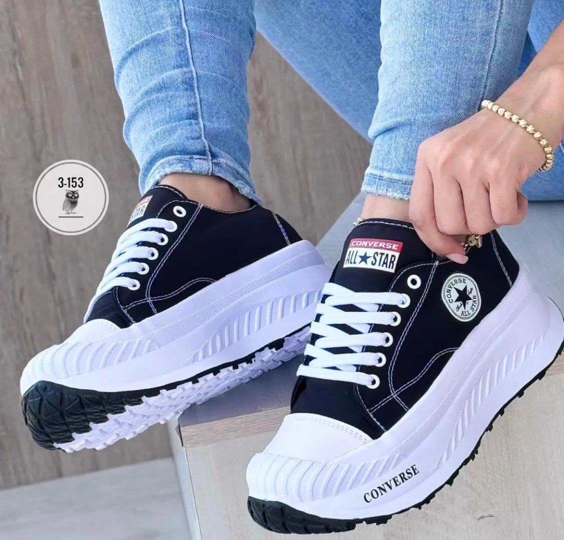 Zapatillas Converse Corte Bajo Plataforma